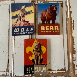 Set of Three 1950’s Boy Scouts Scouting Books