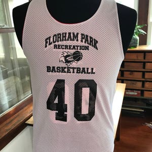 Vintage 1990's Basketball reversible mesh jersey image 6