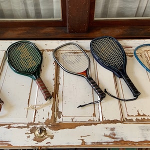 Set of 5 Vintage 1990’s Racket Ball Rackets