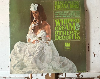 Vintage 1965 Herb Alpert’s Tijuana Brass Whipped Cream & Other Delights Vinyl LP 110 Record