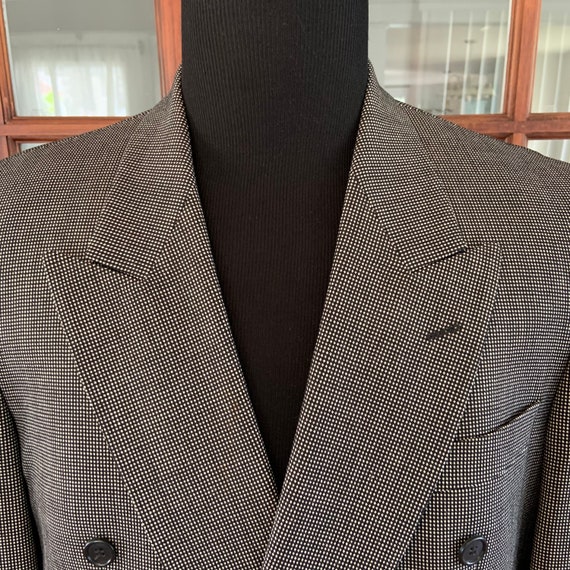 Vintage 1990’s Double Breasted Suit Jacket - image 2