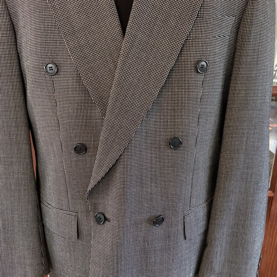 Vintage 1990’s Double Breasted Suit Jacket - image 6