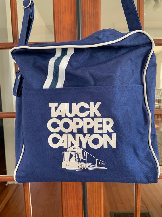 Vintage 1980’s Tauck Copper Canyon Carry on Trave… - image 5