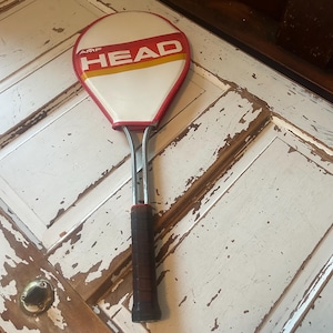 Vintage AMF Tennis Racket Original Strings with Cover 4 3/8L