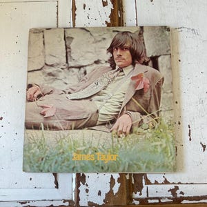 Vintage 1968 James Taylor Self Titled Vinyl Album