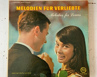 Vintage Vinyl Album MELODIES FOR LOVERS German Fiesta Vinyl Album