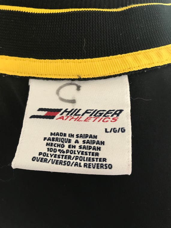 Vintage 1990's Tommy Hilfiger Athletics Long Slee… - image 7