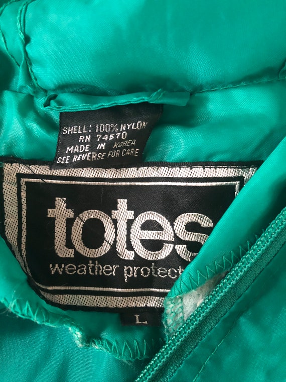 Vintage 1990’s Totes Windbreaker - image 8