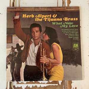 Vintage 1966 Vinyl Album Kräuter Alpert & Tijuana Brass What Now My Love