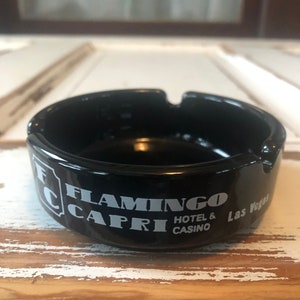 Vintage Las Vegas Casino Flamingo Capri Hotel en casino asbak