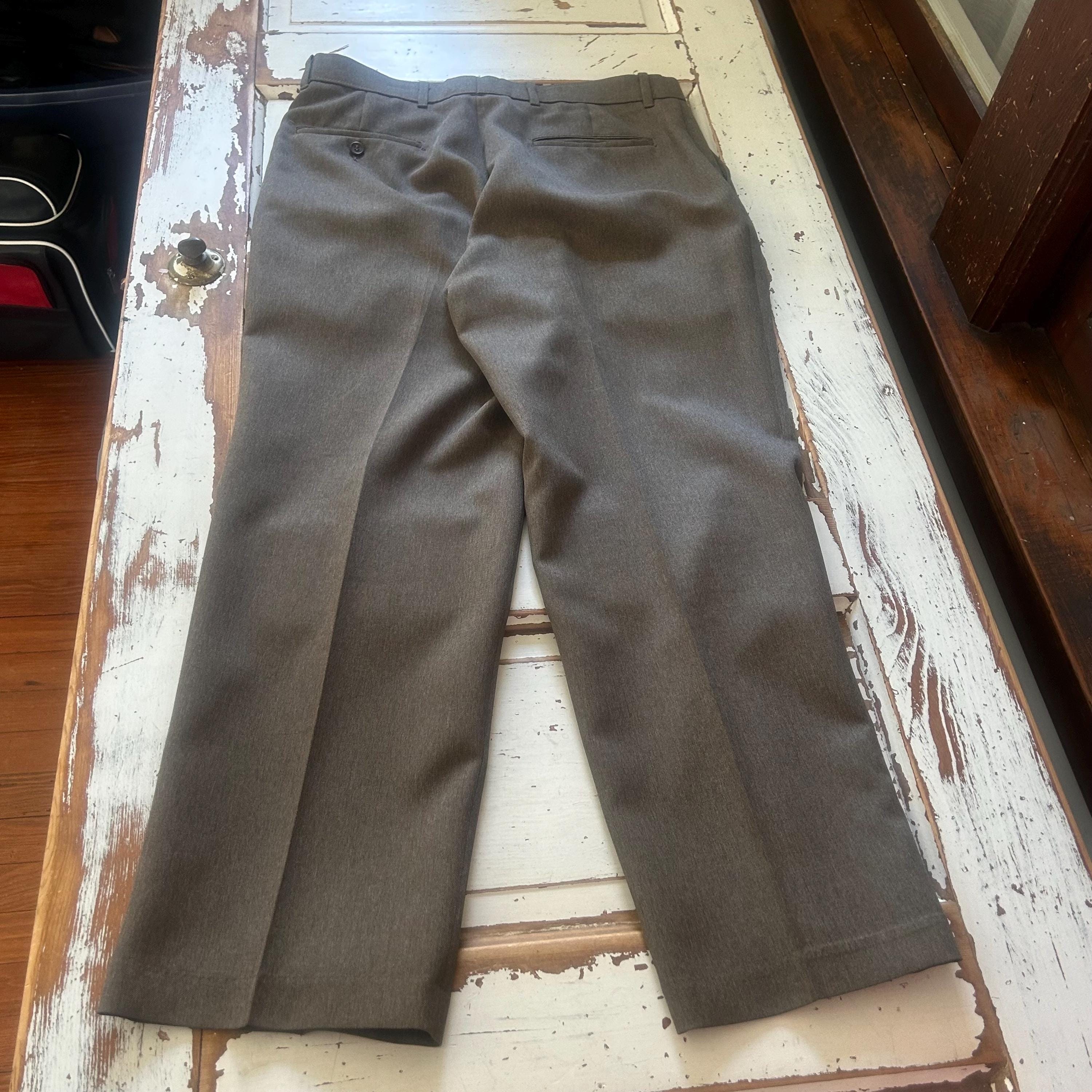 Vintage 1980's or 1990's Levi's ACTION SLACKS Polyester Pants - Etsy