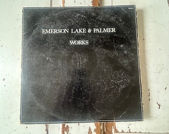 Emerson, Lake & Palmer 'WORKS' - Dubbele vinyl-lp - 1977 - Klapper - Atlantic