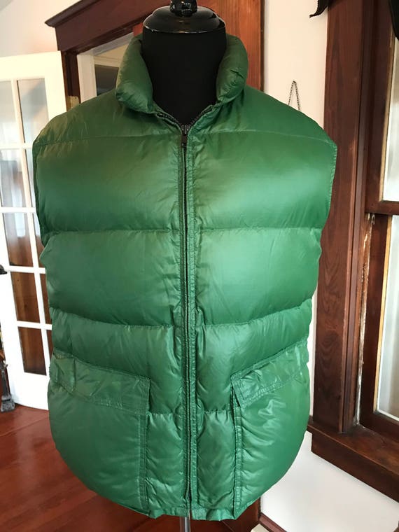 Vintage 1970’s or 1980’s Puffy Down Ski Vest by Fr