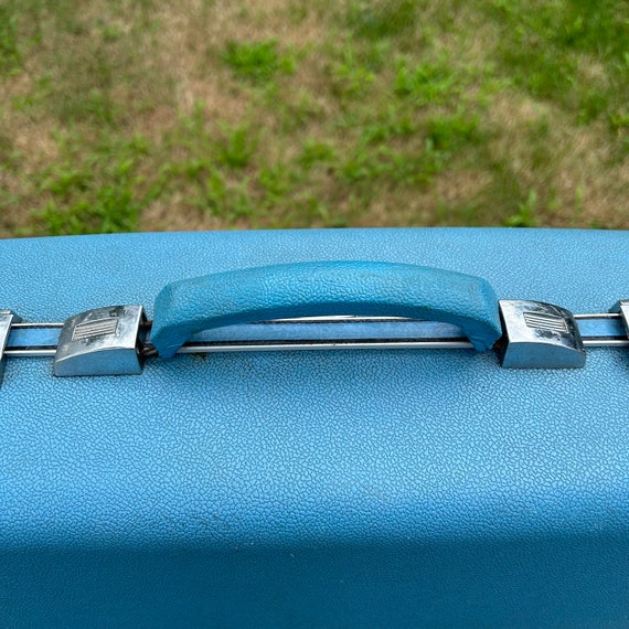 Vintage 60's or 70's Sears Forecast Hard Suitcase - Etsy