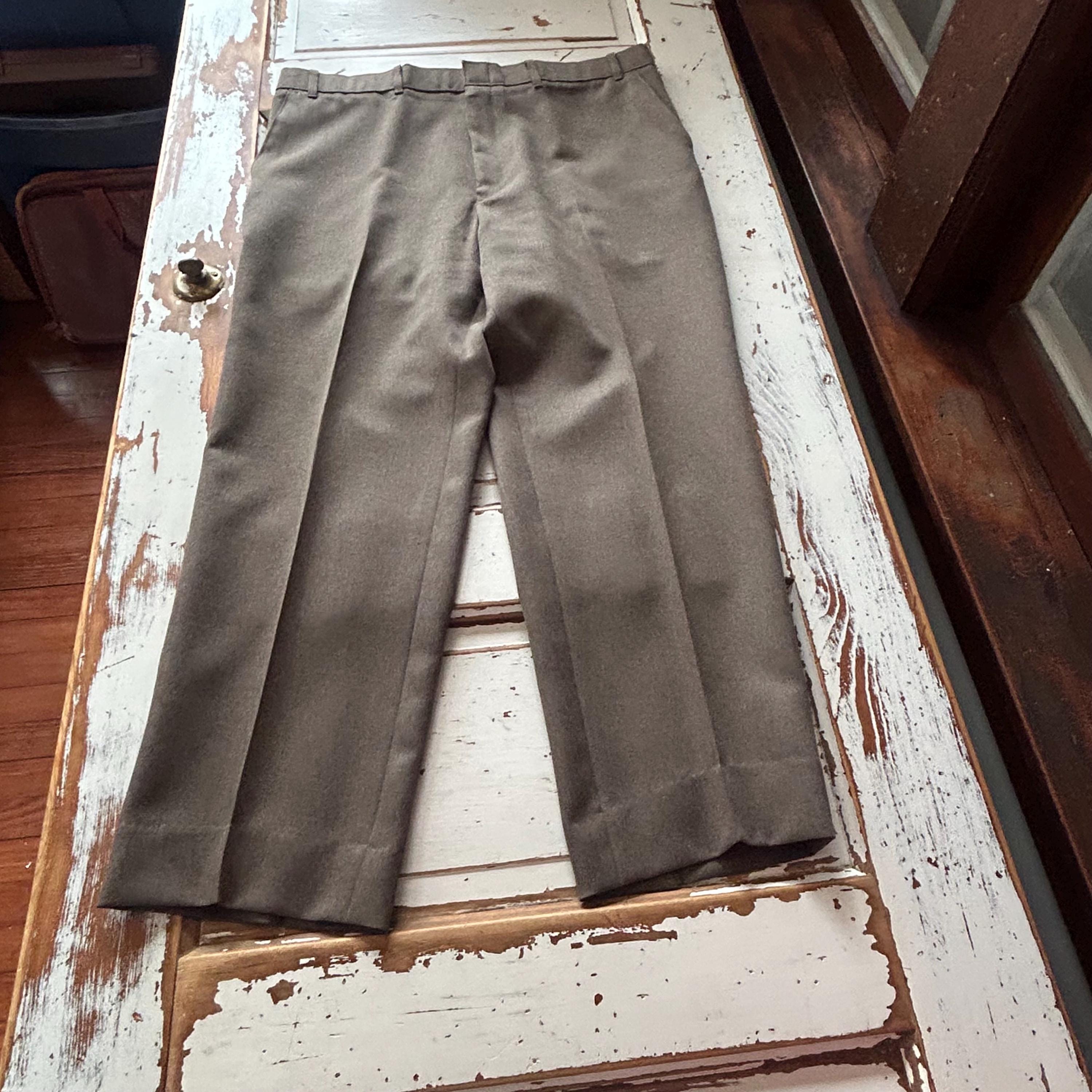 Vintage 1980's or 1990's Levi's ACTION SLACKS Polyester Pants - Etsy