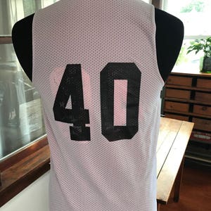 Vintage 1990's Basketball reversible mesh jersey image 5