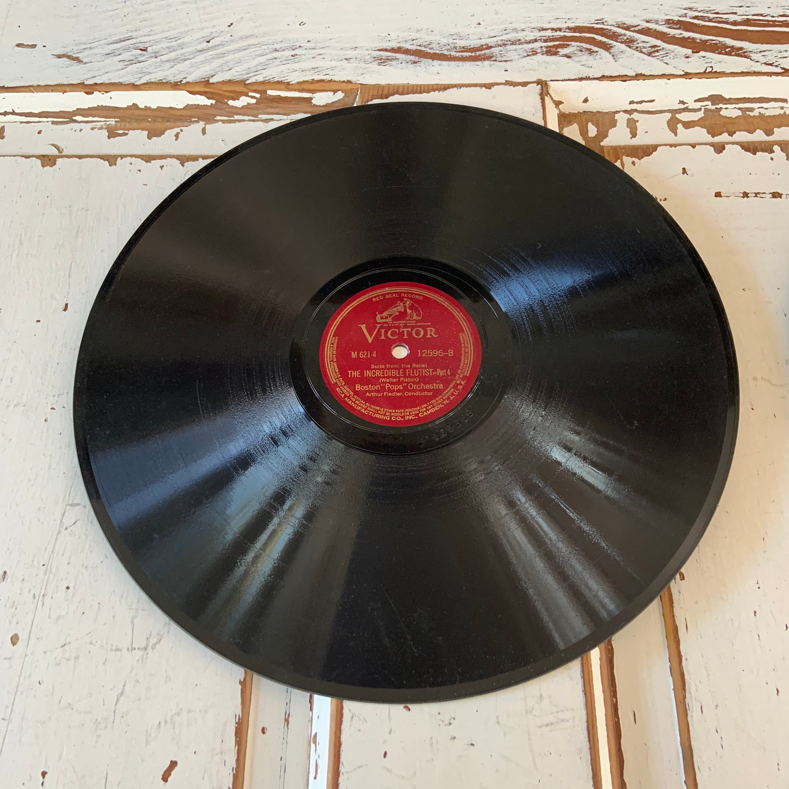 ヴィンテージ 1938 レッドシール ビクター レコード セット ボストン