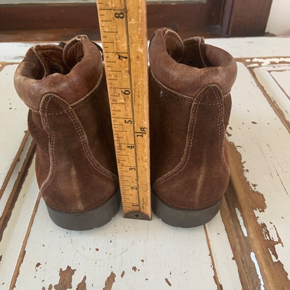 Vintage 1980’s Vannini Italian made Suede Boots - image 3
