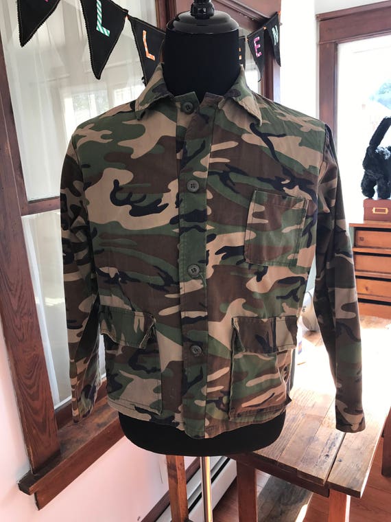 Camouflage Long Sleeve Shirt Top - image 1