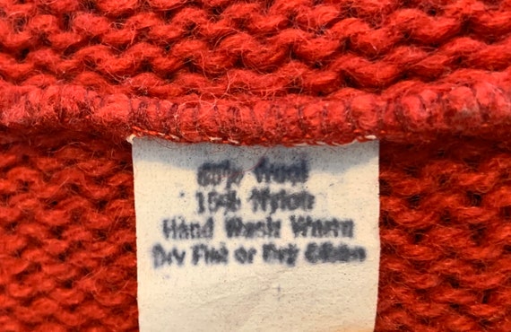 Vintage 1970’s Wool Blend William John Sweater - image 8