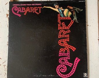 Vintage Cabaret Original Soundtrack LP Vinyl Record 1972