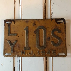 1945 license plates - Etsy 日本