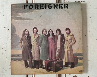 Vintage 1977 Foreigner Vinyl Album