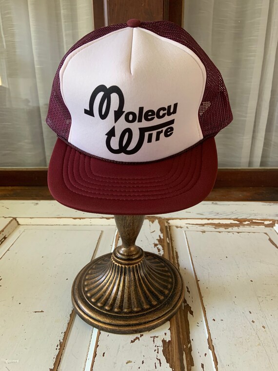 Vintage 1990s Molecu Wire Trucker Hat Snap Back Etsy
