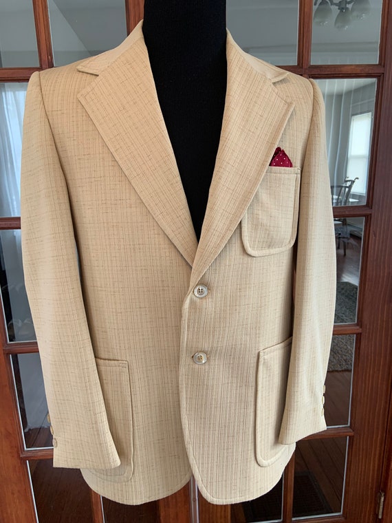 polyester sport coat