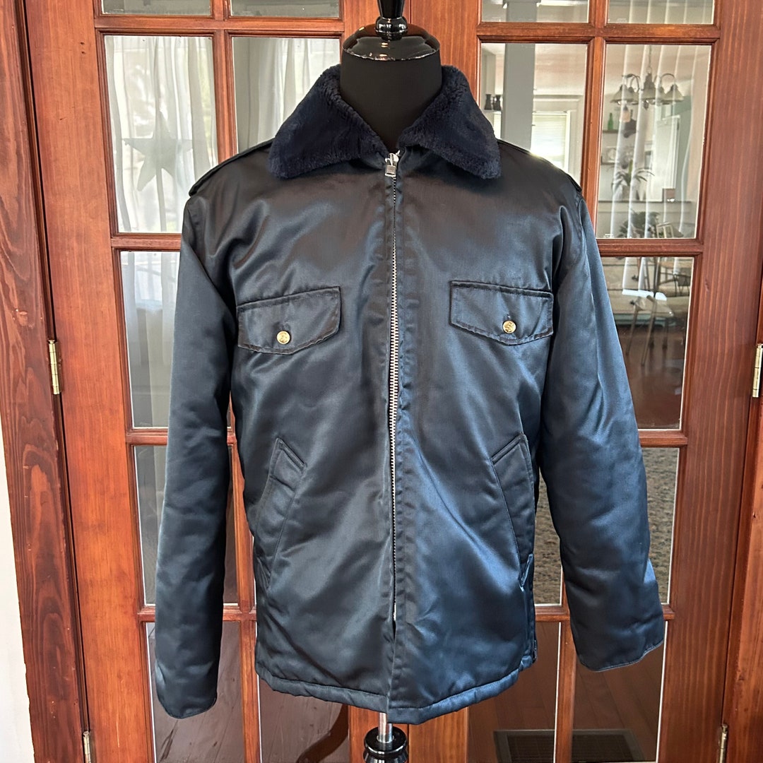 Vintage 1980's NOS CPP Big Collar Bomber Jacket - Etsy