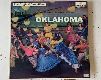 Rodgers And Hammerstein’s Oklahoma The Original Cast Album Vintage Vinyl LP 1955