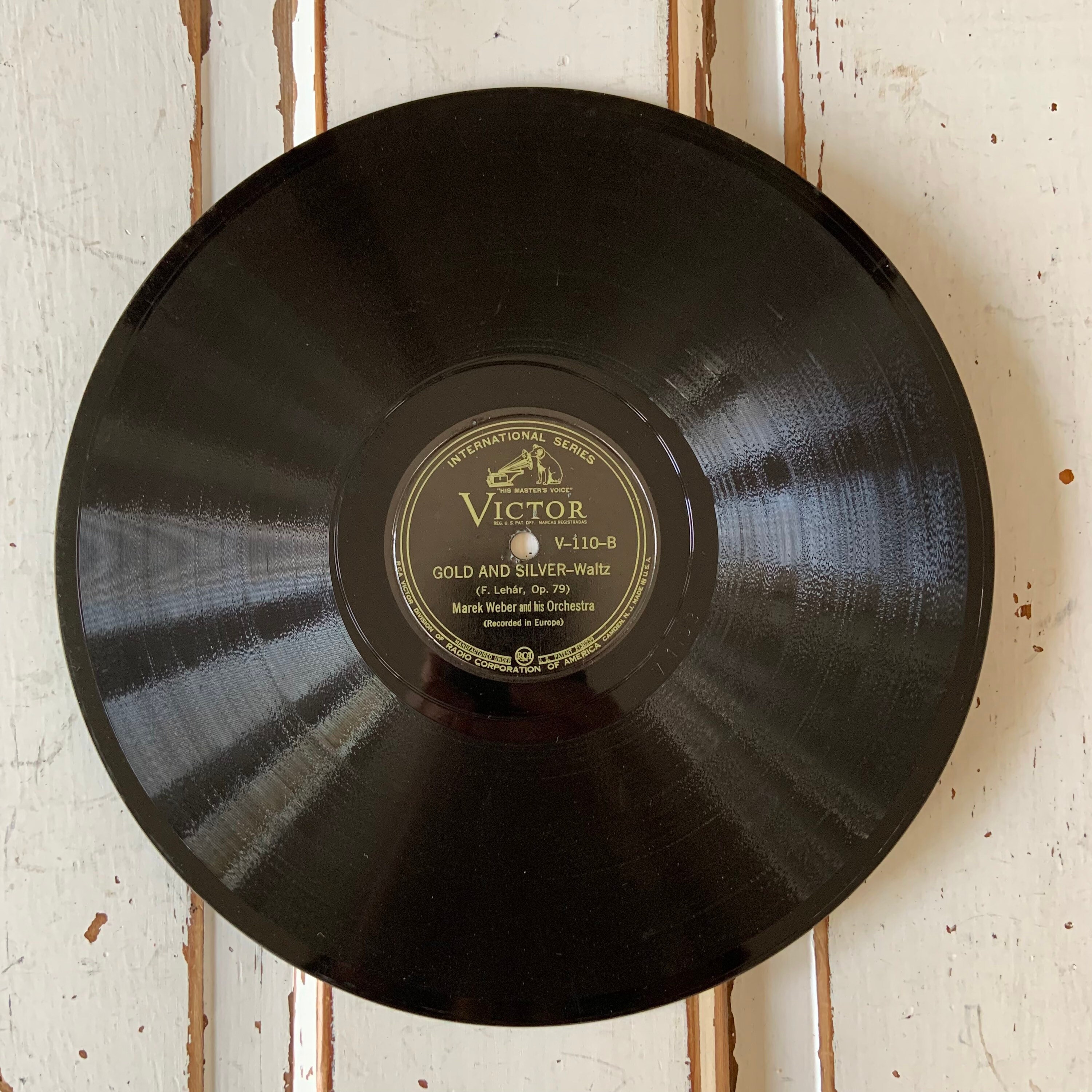 Weber Album Waltzes Victor Records