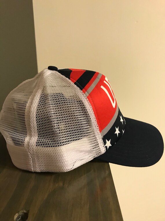 Vintage USA Snap Back Trucker Hat - image 3