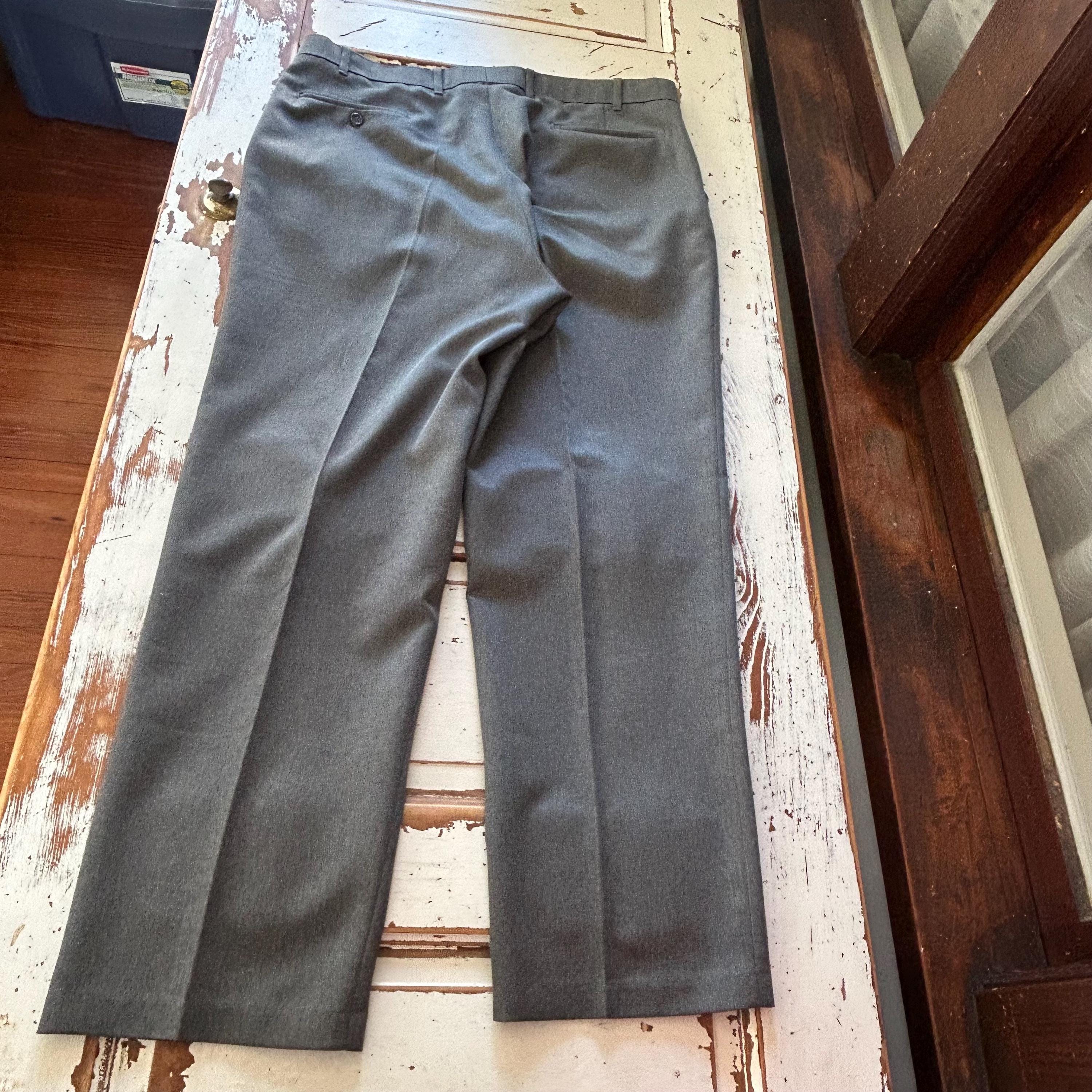 Vintage 1980's or 1990's Levi's ACTION SLACKS Polyester Pants - Etsy