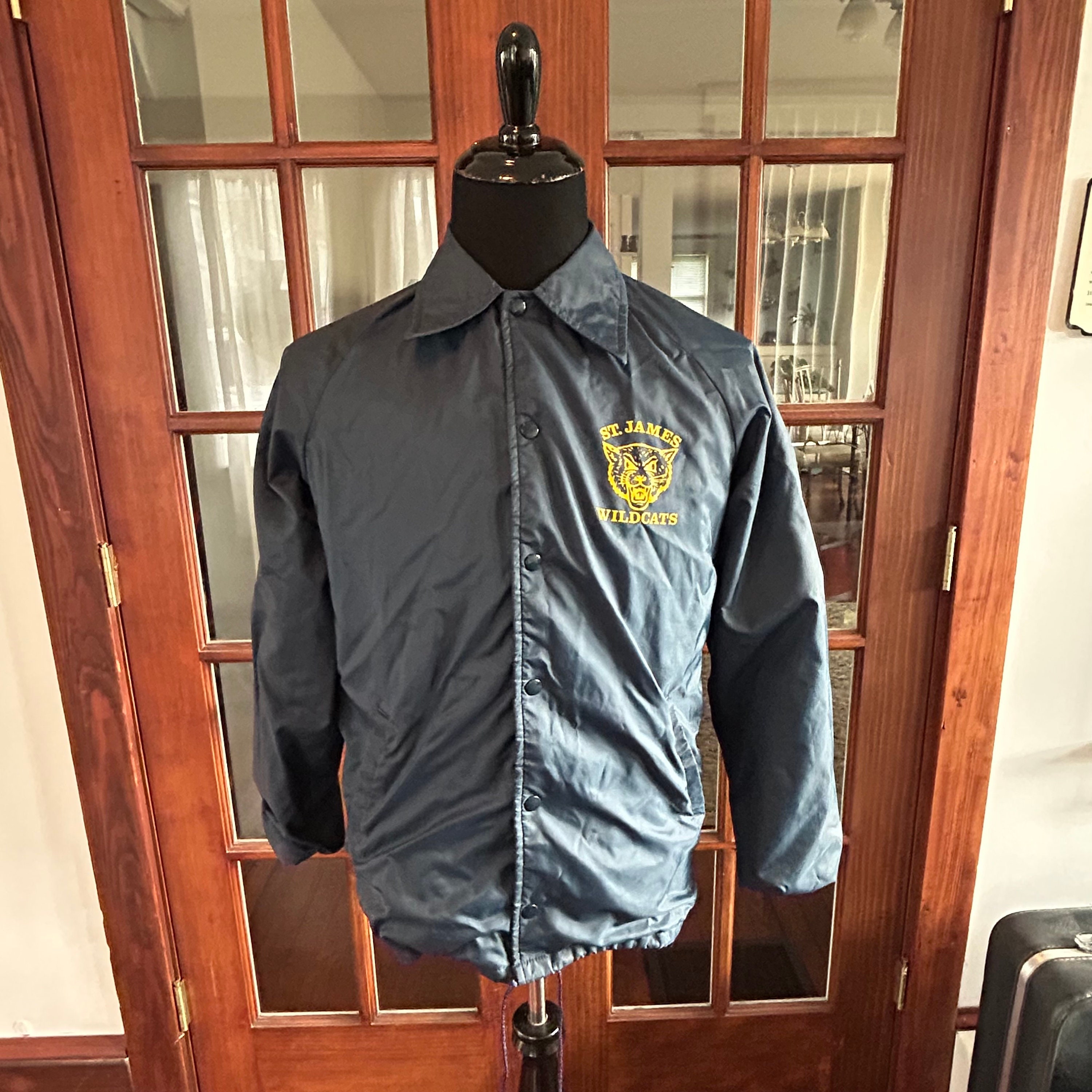 ジャケット・アウター vintage snap jacket aircraft nylon vintage snap jacket aircraft nylon