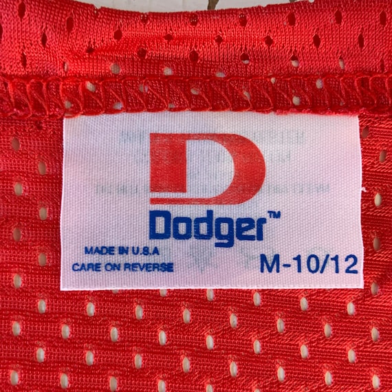 Vintage 70’s Dodger Brand Mesh Jersey Shirt - image 9