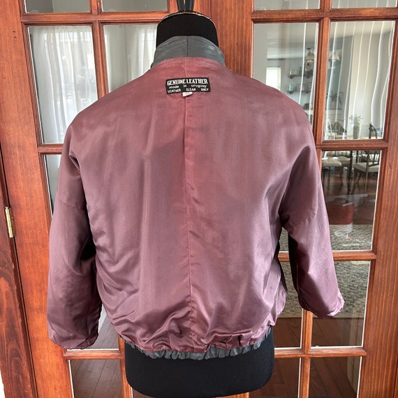 Vintage 1980’s Genuine Leather Jacket - image 6