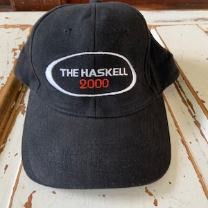 Vintage 2000 Haskell Race Track Snap Back Hat