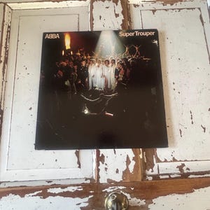 ABBA Super Trouper Vinyl 12" LP Record Atlantic Polar Music 1980