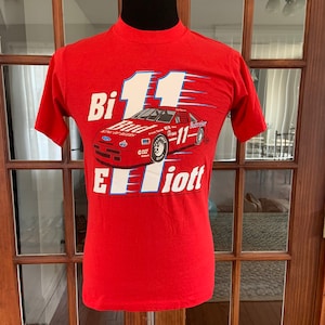 Vintage NOS 1992 Bill Elliot Bud #11 T Shirt