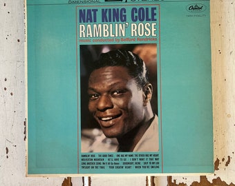 Nat King Cole Ramblin' Rose Vinyl LP Capitol 1962 Jazz