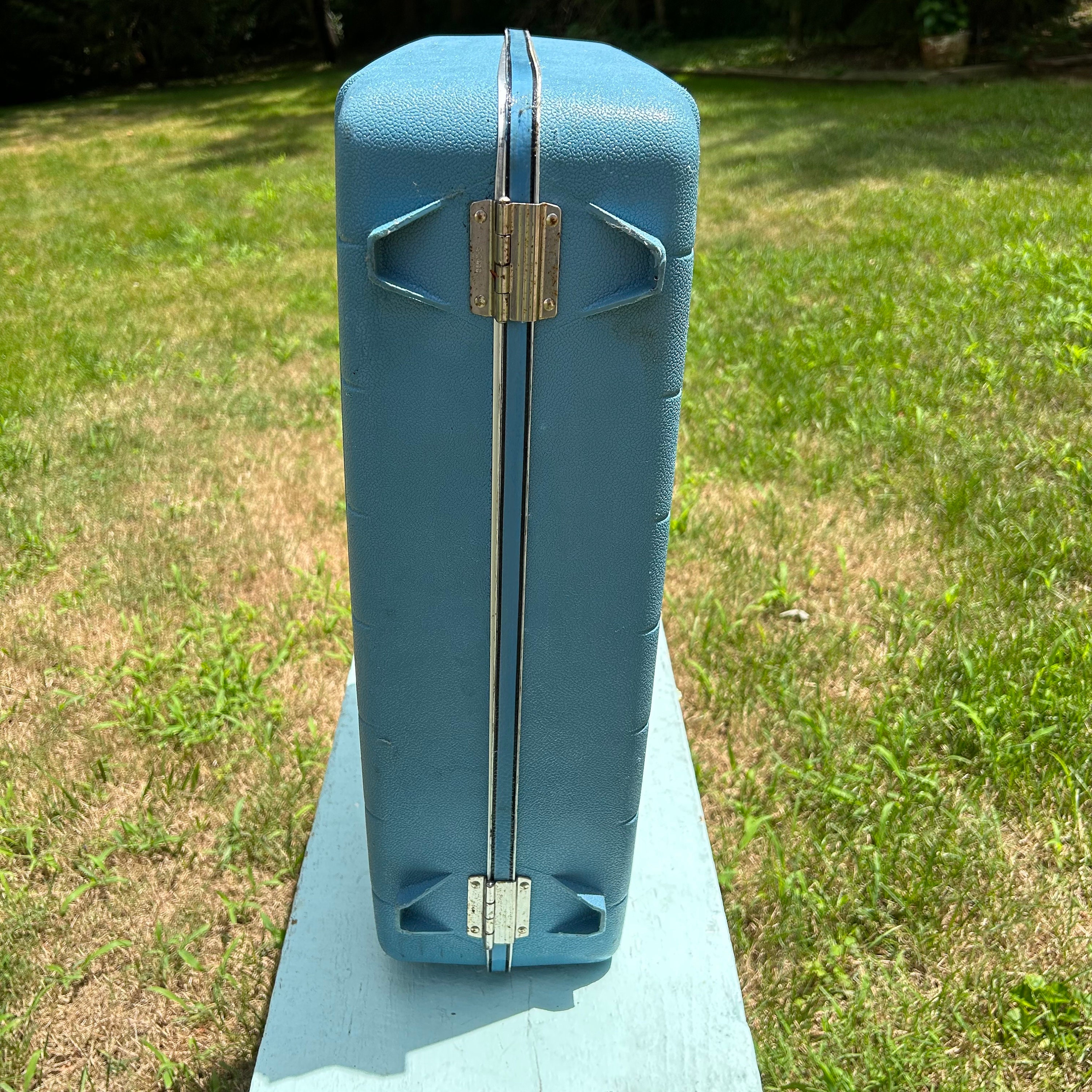 Vintage 60's or 70's Sears Forecast Hard Suitcase - Etsy
