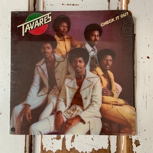 Vintage 1973 Tavares Check It Out Vinyl Album
