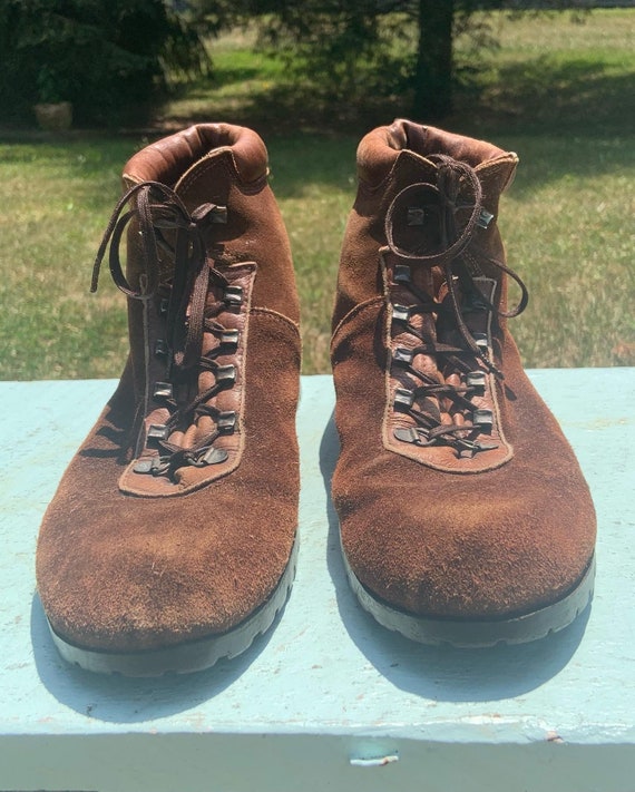 Vintage 1980’s Vannini Italian made Suede Boots - image 7