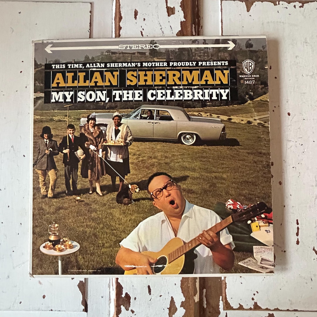 Vintage 1963 Vinyl Album Allan Sherman-my Son, the Celebrity - Etsy