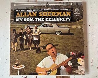 Vintage 1963 Vinyl Album Allan Sherman-My Son, The Celebrity