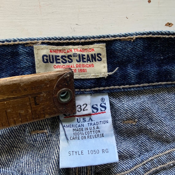 Vintage 1990’s Guess Denim Jeans - image 8