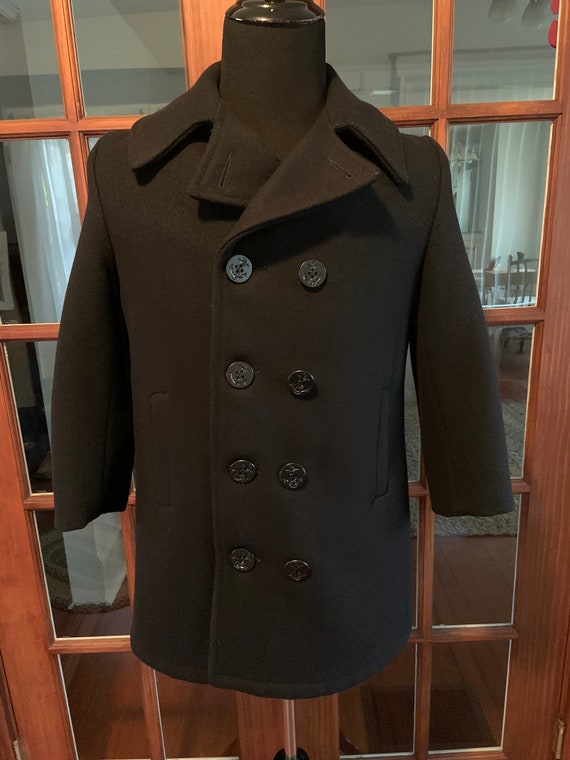 Vintage 1980’s US Navy Official Issued Peacoat