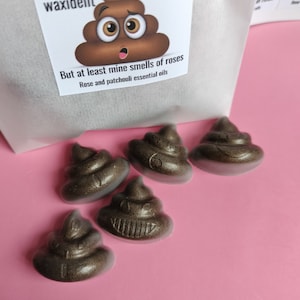 Wax melts, novelty wax melts,whoops I had a waxident,funny gifts,poo emoji,soy wax melts,rapeseed wax melt,poo gifts,essential oil wax melts