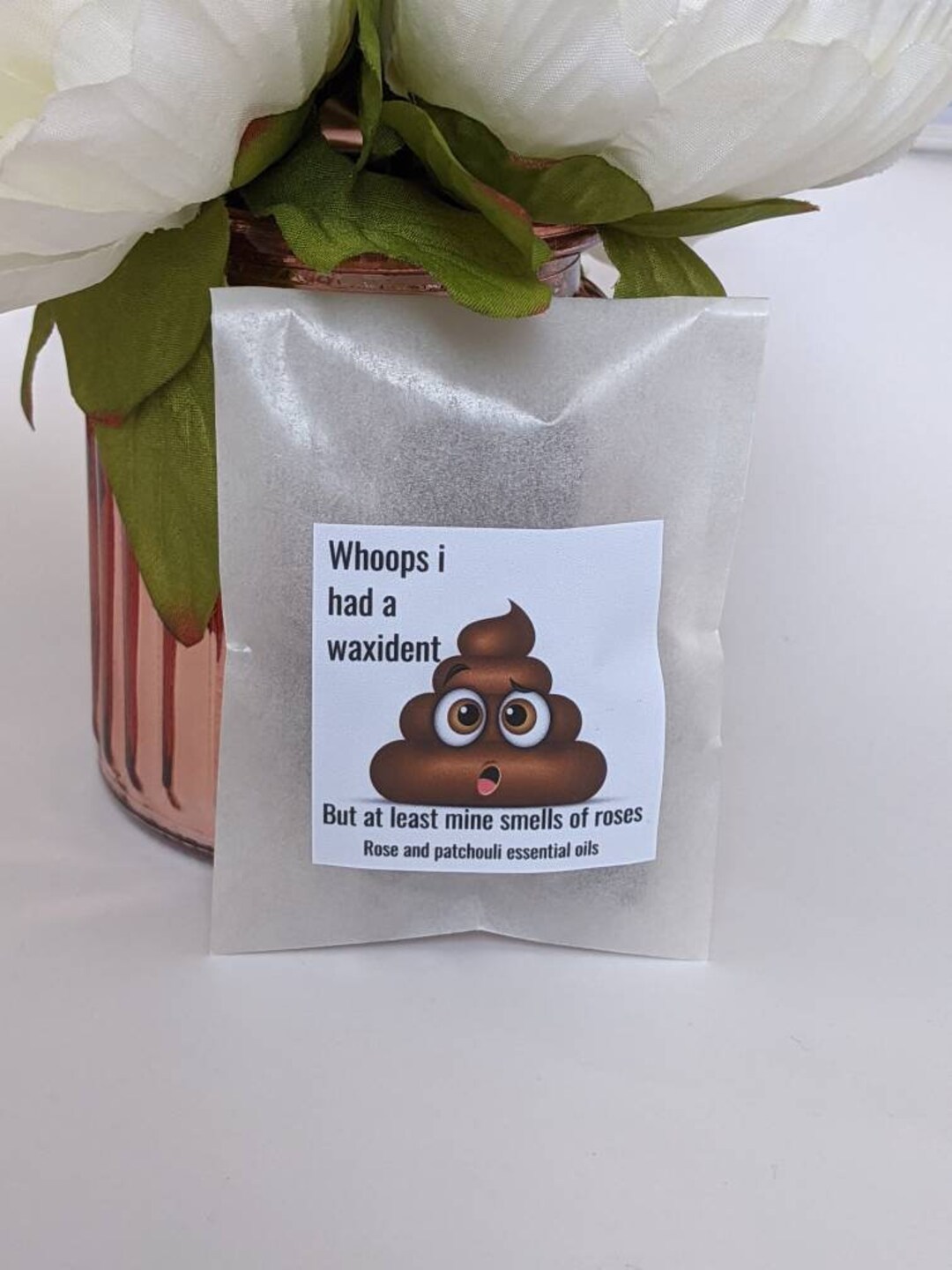 Wax Melts, Novelty Wax Melts,whoops I Had a Waxident,funny Gifts,poo Emoji,soy Wax Melts